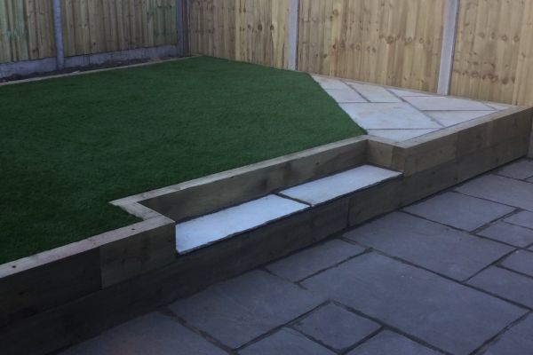 Garden landscaping